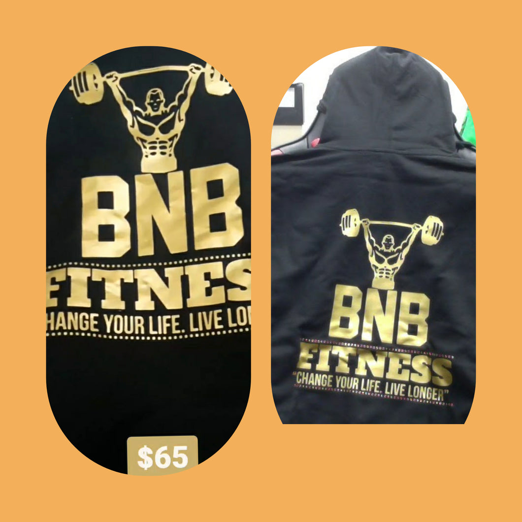 Black & Gold Hoodie